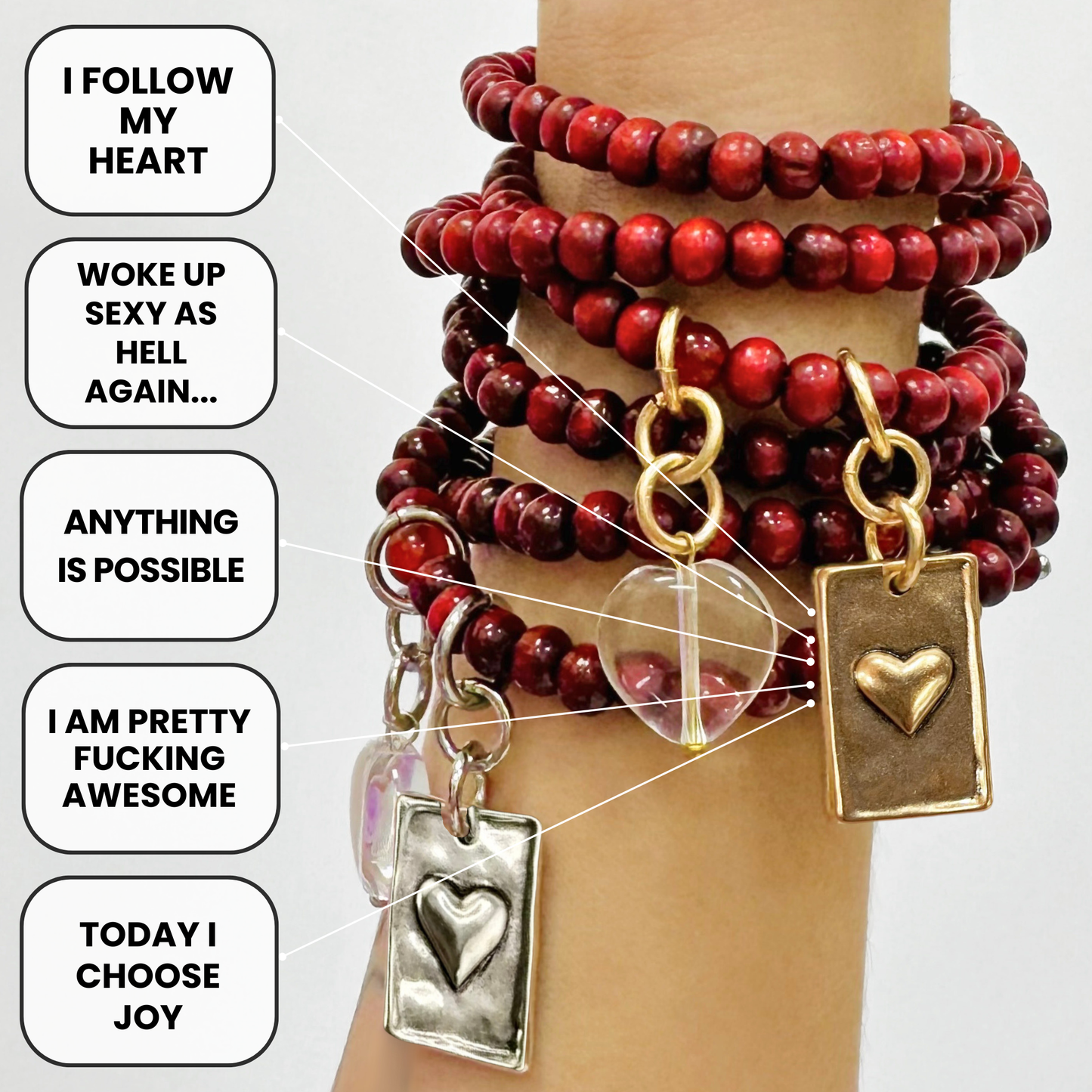 CHOOSE YOUR MESSAGE | Mala Bracelet