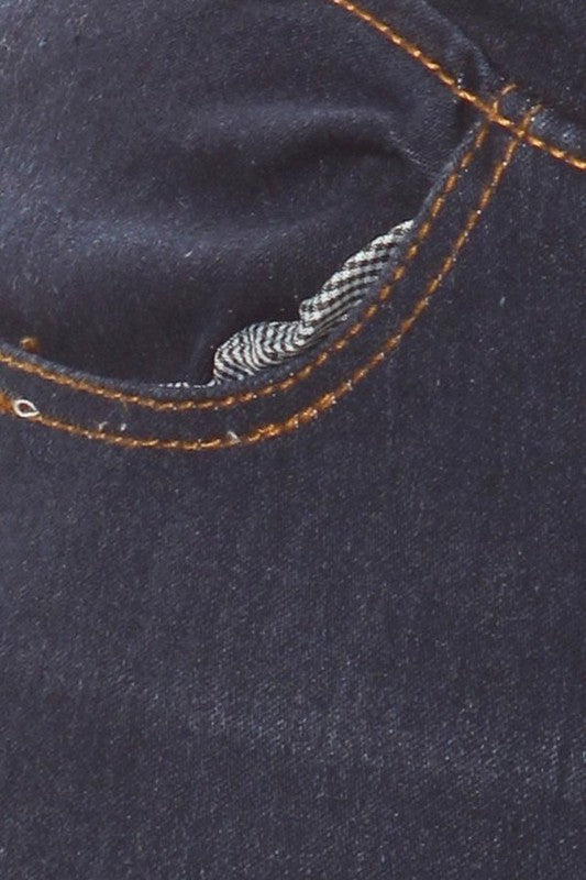 Plus Size Pull-On Denim Jeggings