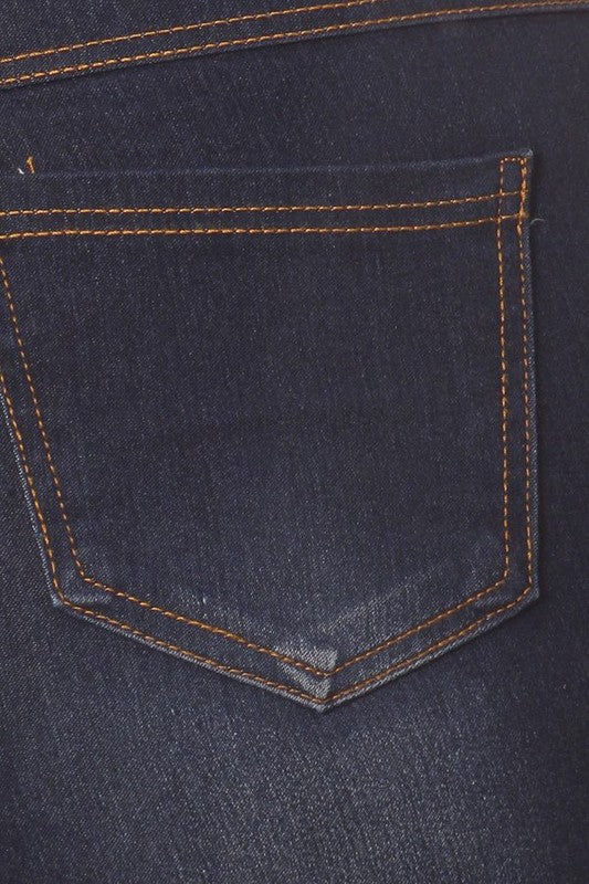 Plus Size Pull-On Denim Jeggings