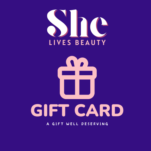 🎁 She Lives Beauty Gift Card (100% off)
