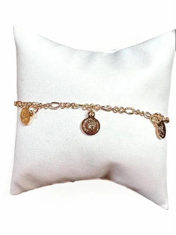 Bryanne Coin Charm Anklet