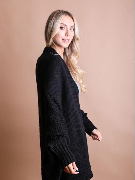 Bat Sleeve Knit Cardigan (2 Options)
