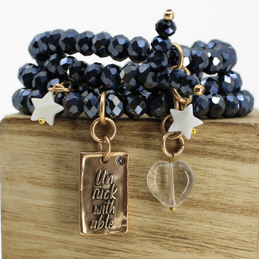 UNFUCKWITHABLE | HEART | Crystal Boho Wrap