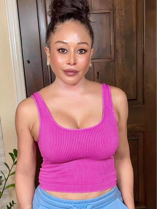 Wear All Day Vintage Seamless Reversible Crop Top (7 Options)