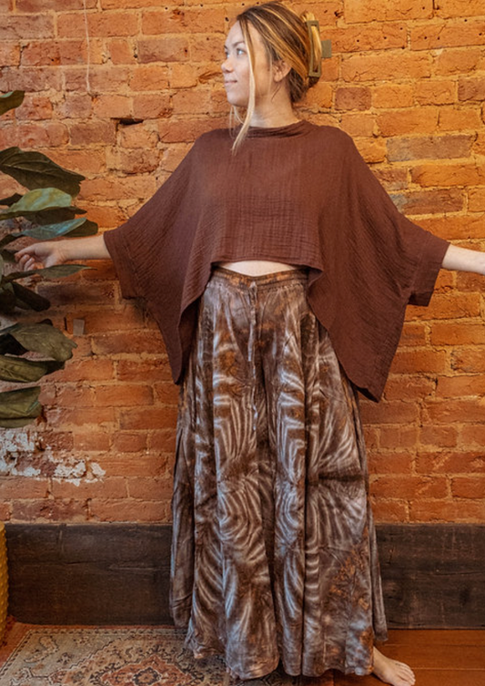 Bohemian Bamboo Flowy Comfy Top