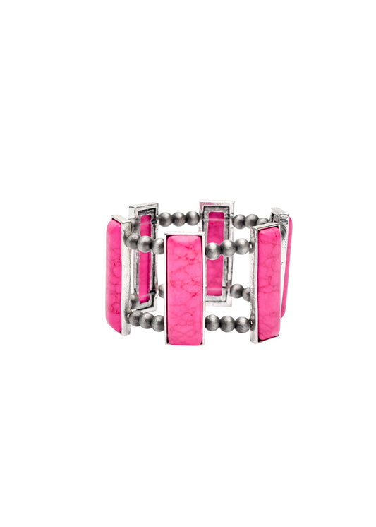 Pink Bar Stretch bracelet