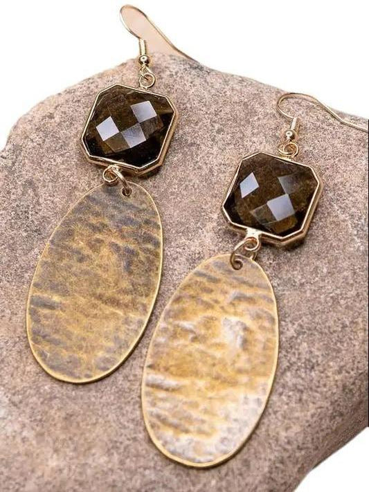 Vanessa Earrings Bronze