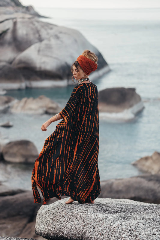 Headscarf Wrap Rachini Rust