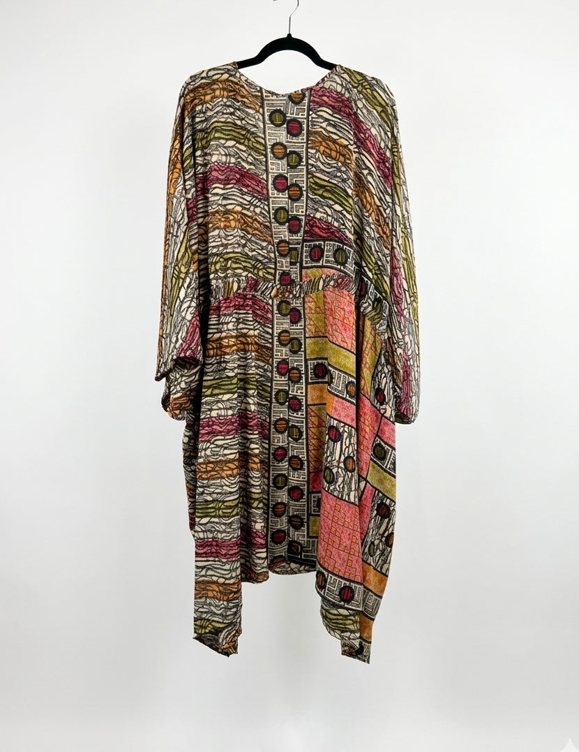 Sundara Split Silk Top 1000-01