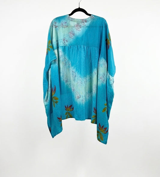 Griselda Flowy Silk Top 1000-07