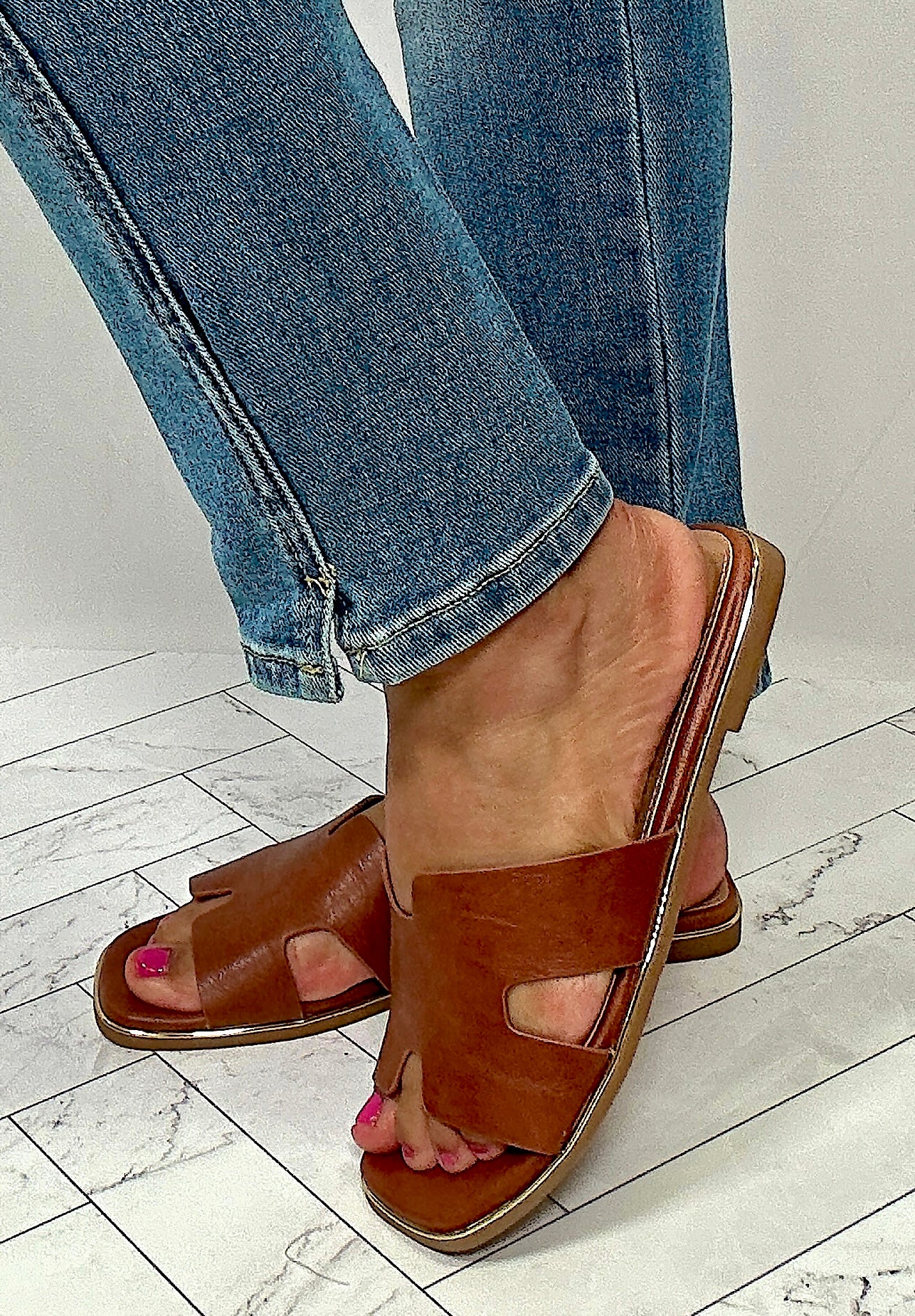 Walking in Comfort Corkys Picture Perfect Flat Sandals (3 Options)