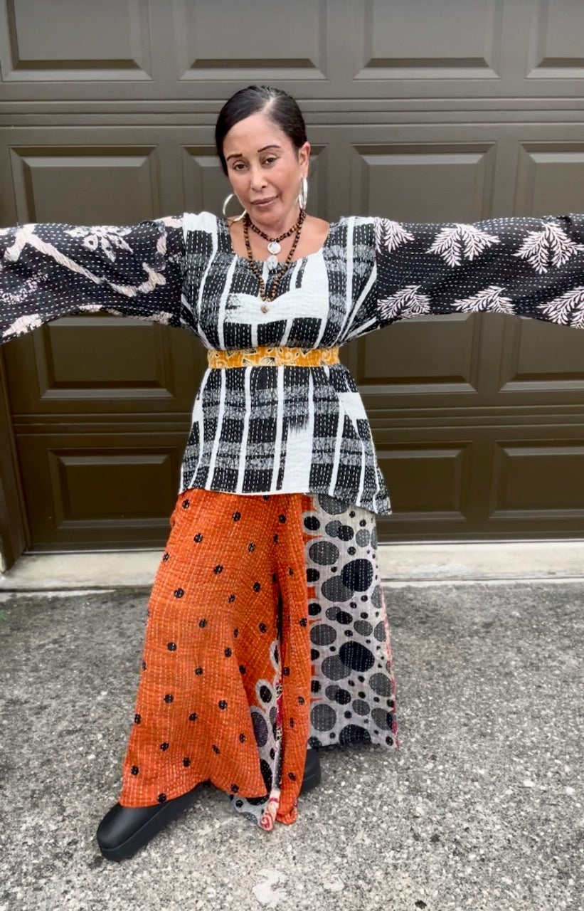 Bonita Nora Flared Sleeve Top