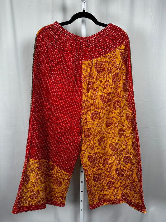 Everyday Amaya Wide Leg Kantha Pants (S-XL) 1000-08