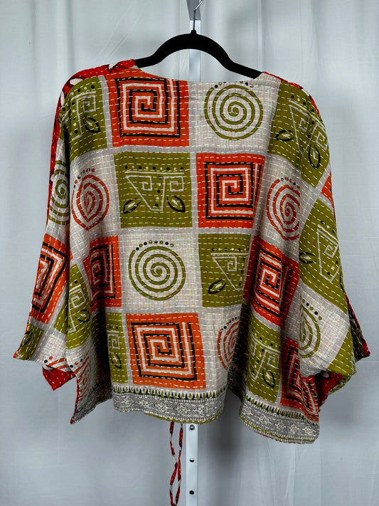 Sunrise Hana Butterfly Kantha Top 1000-05