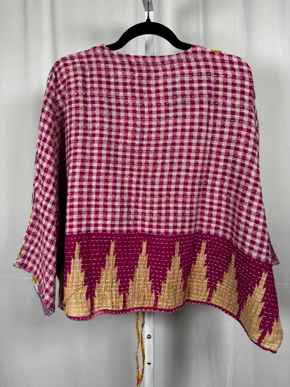 Sunrise Hana Butterfly Kantha Top 1000-09