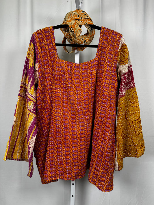 Bonita Nora Flared Sleeve Top 1000-05