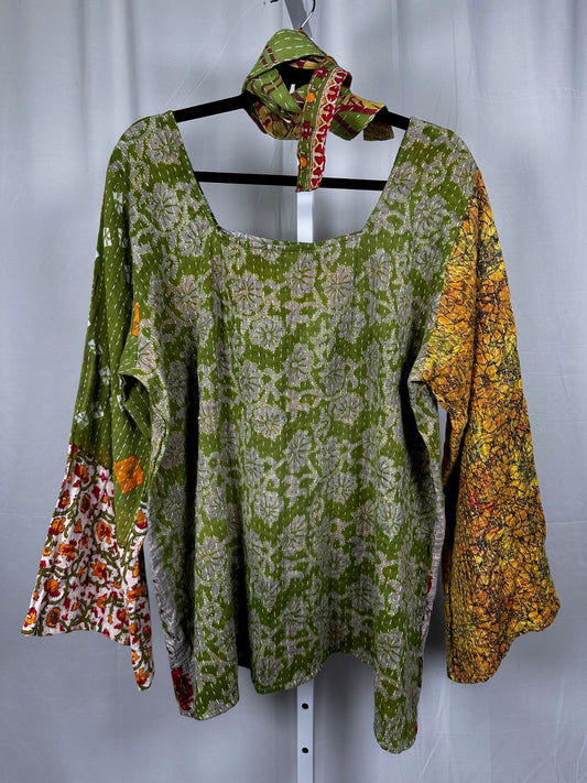 Bonita Nora Flared Sleeve Top 1000-07