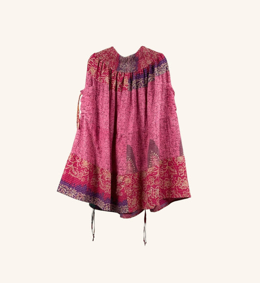 Earthbound Midi Kantha Skirt 1000-05