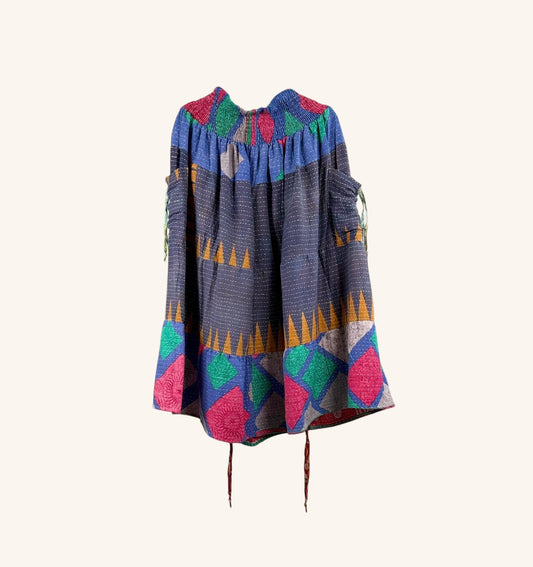 Earthbound Midi Kantha Skirt 1000-10