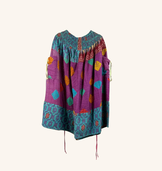 Earthbound Midi Kantha Skirt 1000-14