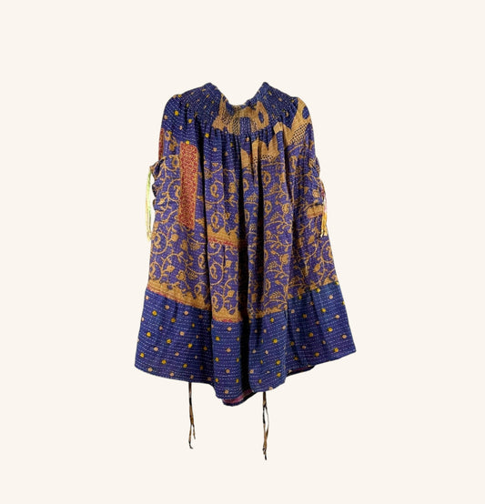 Earthbound Midi Kantha Skirt 1000-17