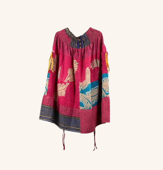 Earthbound Midi Kantha Skirt 1000-18