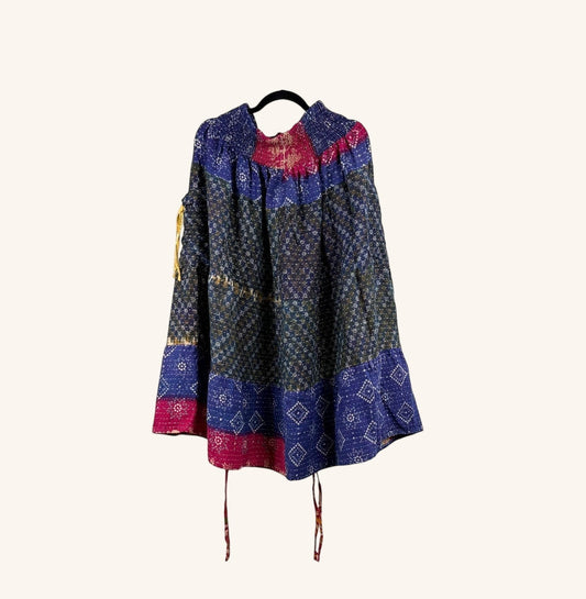 Earthbound Midi Kantha Skirt 1000-29