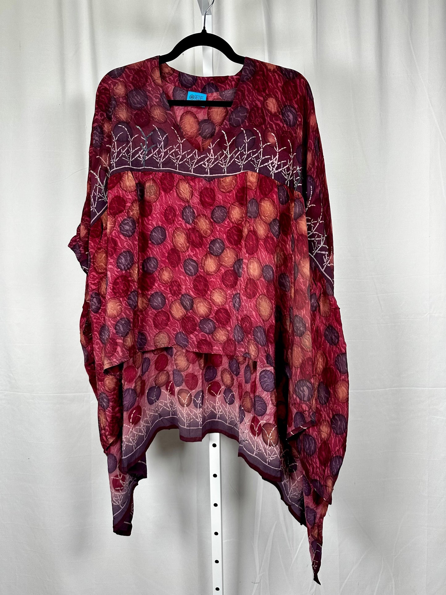 Griselda Flowy Silk Top 1000-04