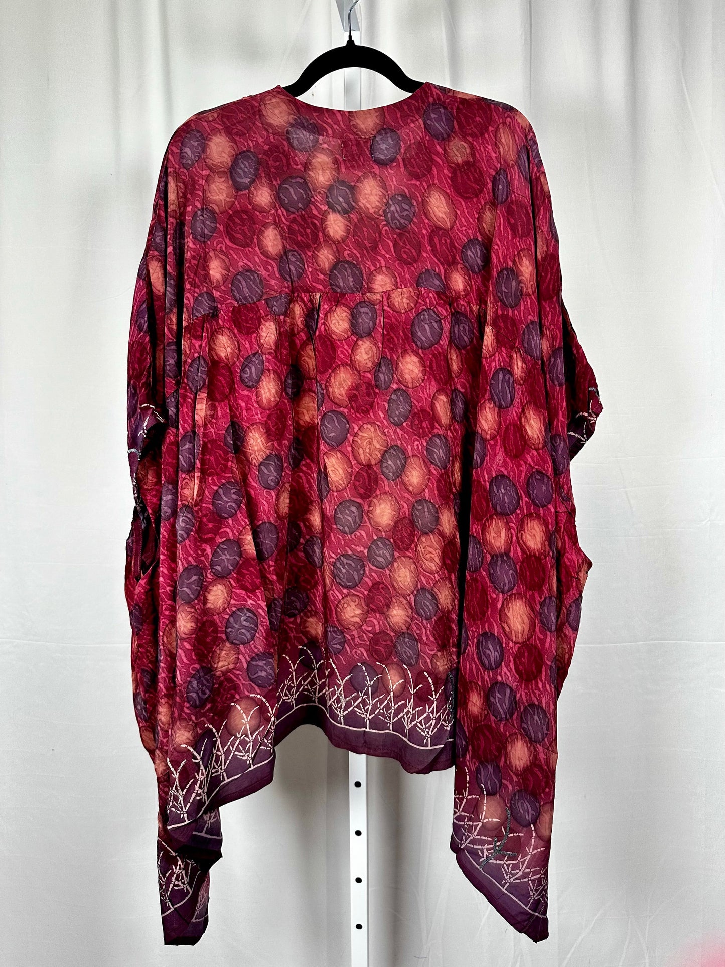 Griselda Flowy Silk Top 1000-04