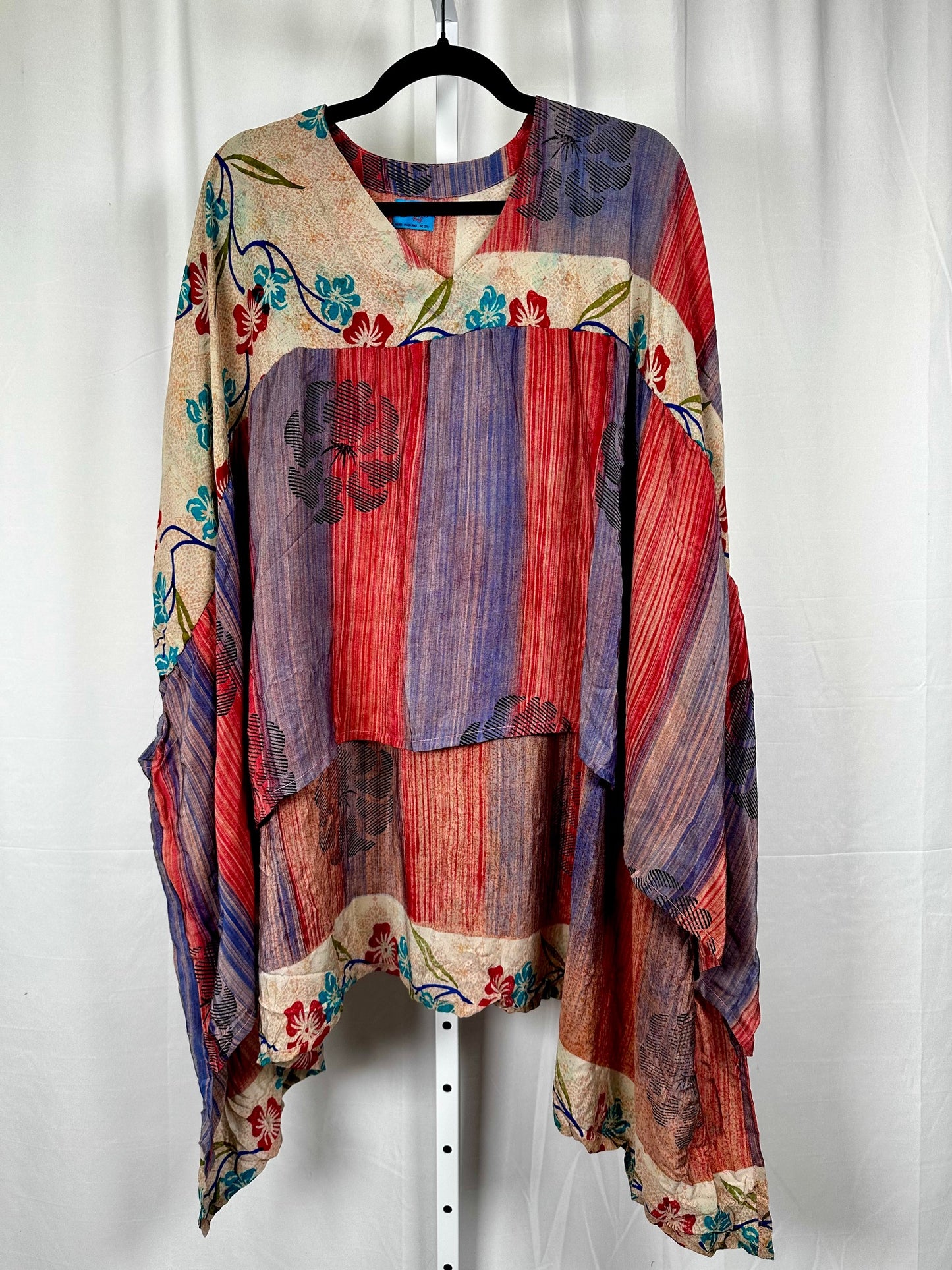 Griselda Flowy Silk Top 1000-07