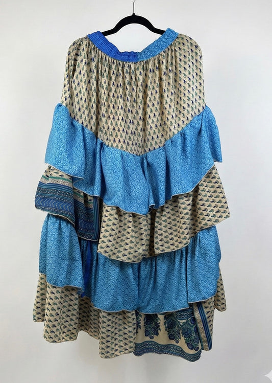 Ruffle Muse Silk Pants 1000-01