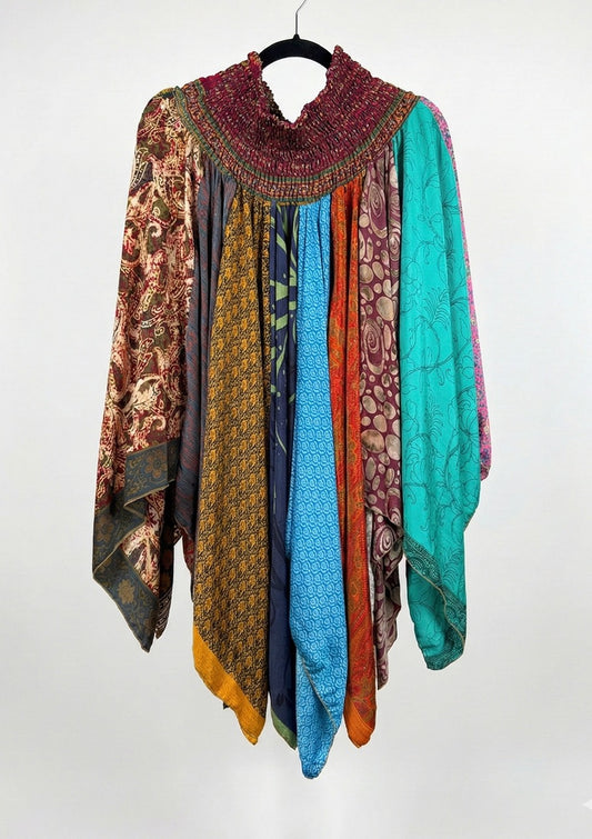 Sunrose Silk Patch Skirt 1000-02