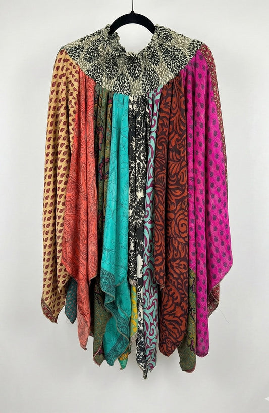 Sunrose Silk Patch Skirt 1000-03