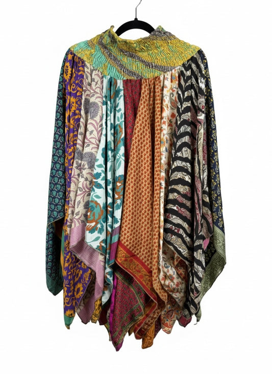 Sunrose Silk Patch Skirt 1000-19