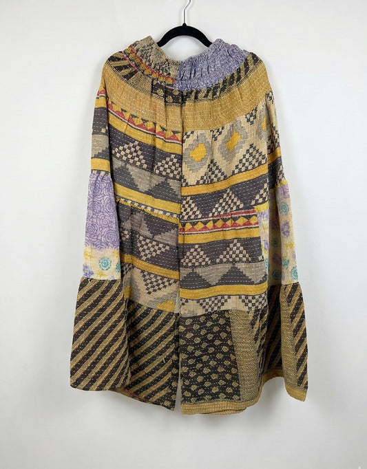 Beloved Rosa 3-Layered Kantha Pants (S-3X) 1000-05