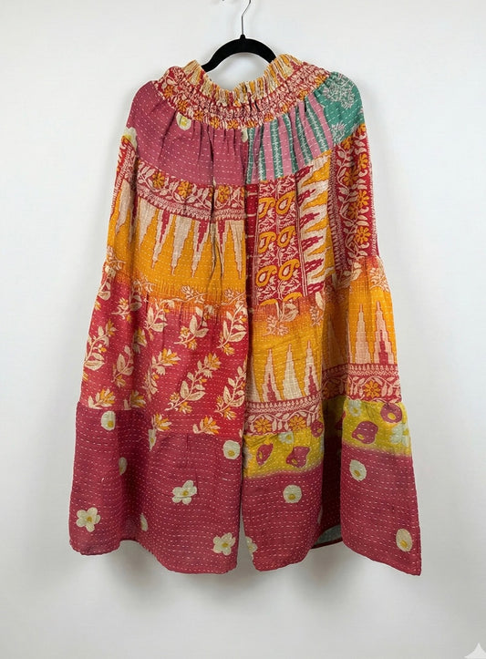Beloved Rosa 3-Layered Kantha Pants (S-3X) 1000-06