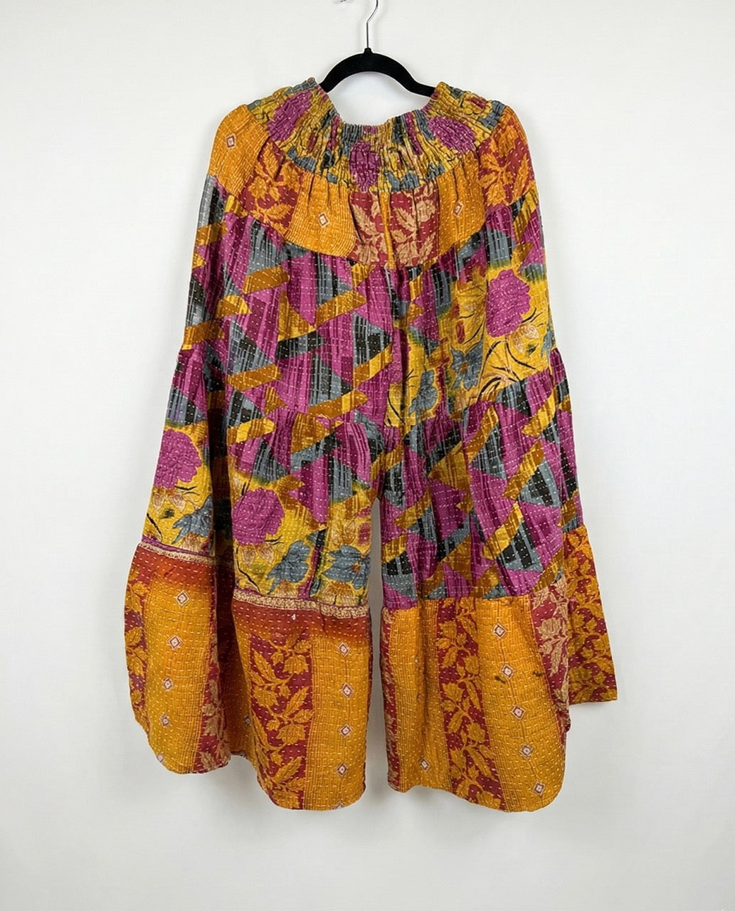 Beloved Rosa 3-Layered Kantha Pants (S-3X) 1000-15