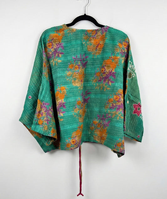 Sunrise Hana Butterfly Kantha Top 1000-08