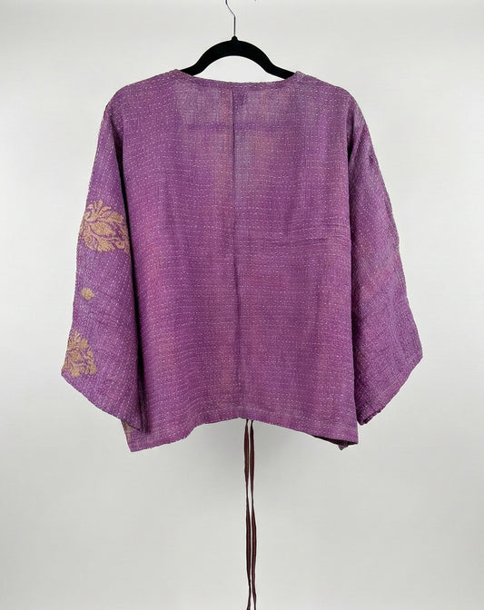 Sunrise Hana Butterfly Kantha Top 1000-11