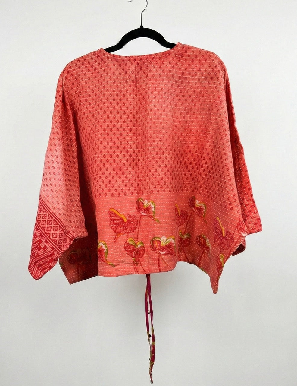 Sunrise Hana Butterfly Kantha Top 1000-18