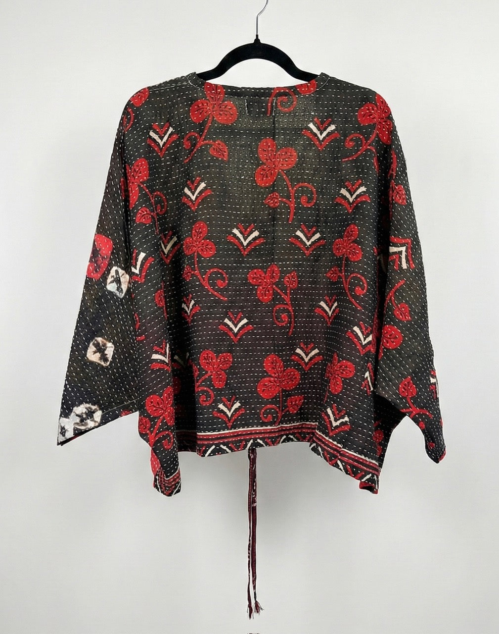 Sunrise Hana Butterfly Kantha Top 1000-27