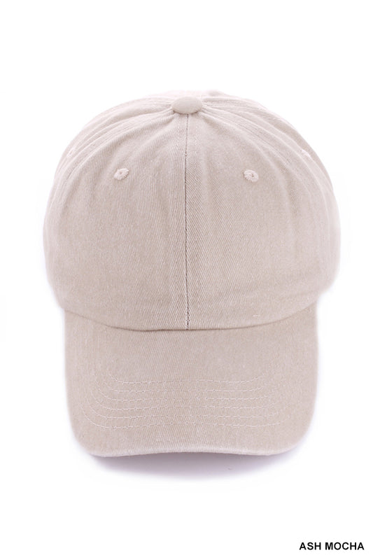 Vintage Washed Baseball Cap (5 Options)