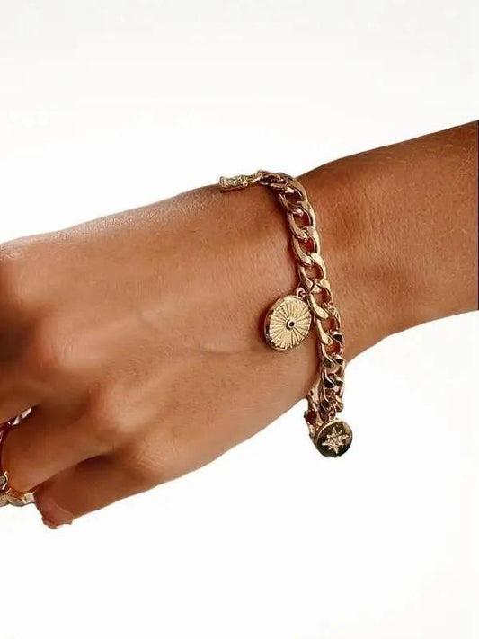 Susie's Gold Charm Bracelet