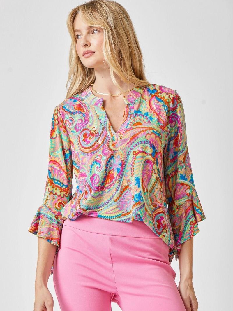 Feeling the Breeze Lizzy Pink Top