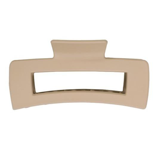 On the Go 4 Inch Rectangle Hair Claw Clip