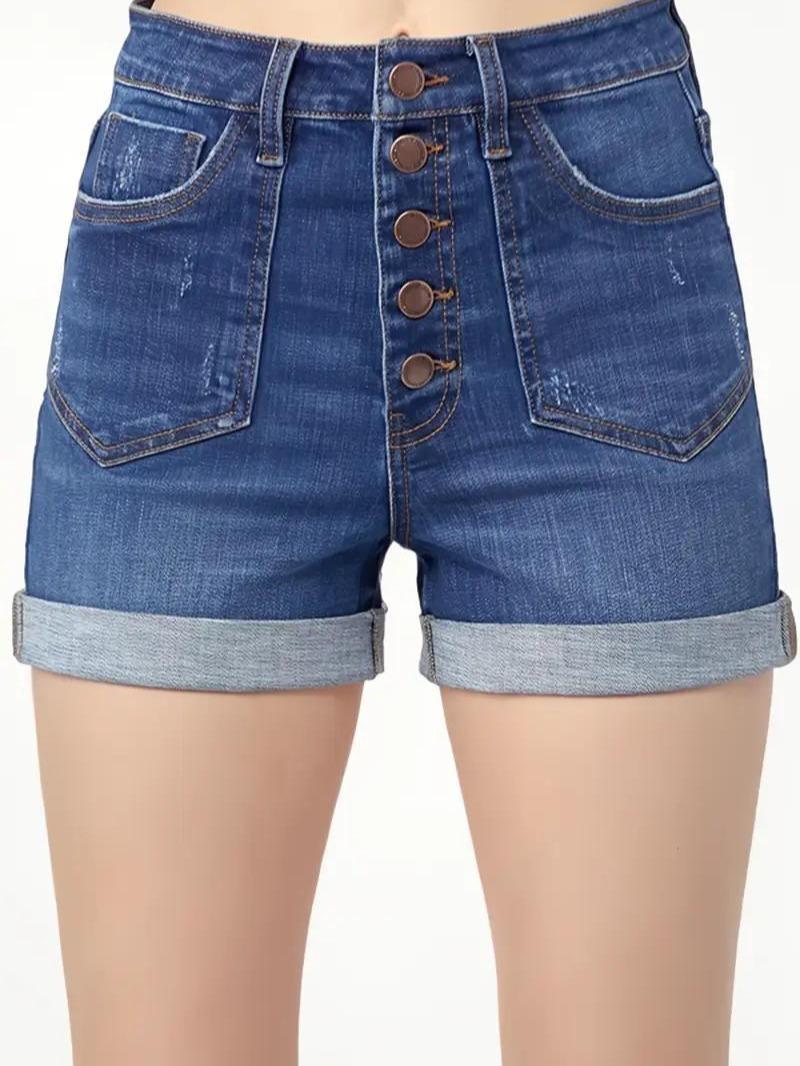 Picnic Patch Risen Pocket Roll Up Shorts
