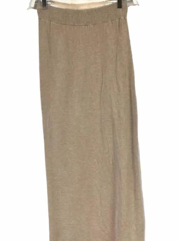 Soft Touch Knitted Long Elegant Skirt