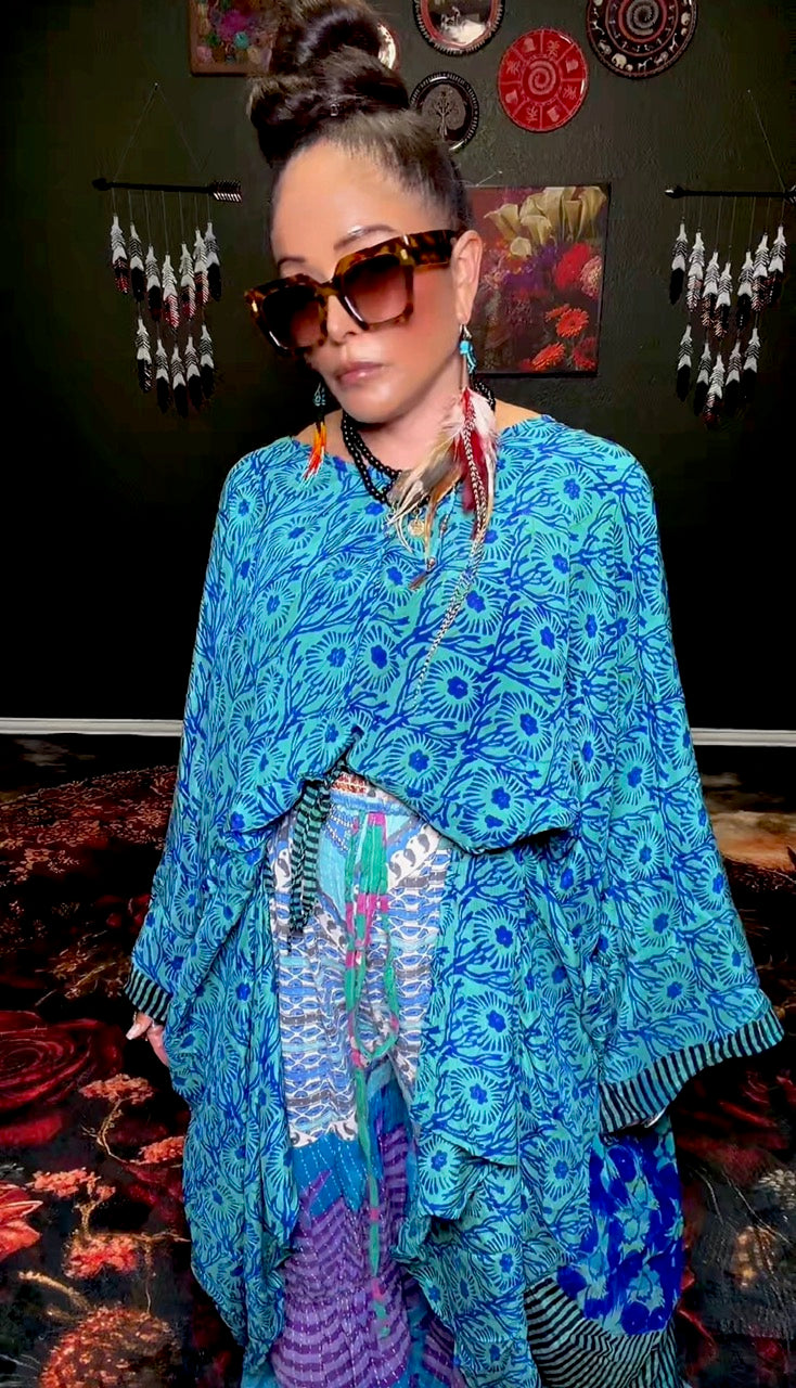 Sundara Split Silk Top