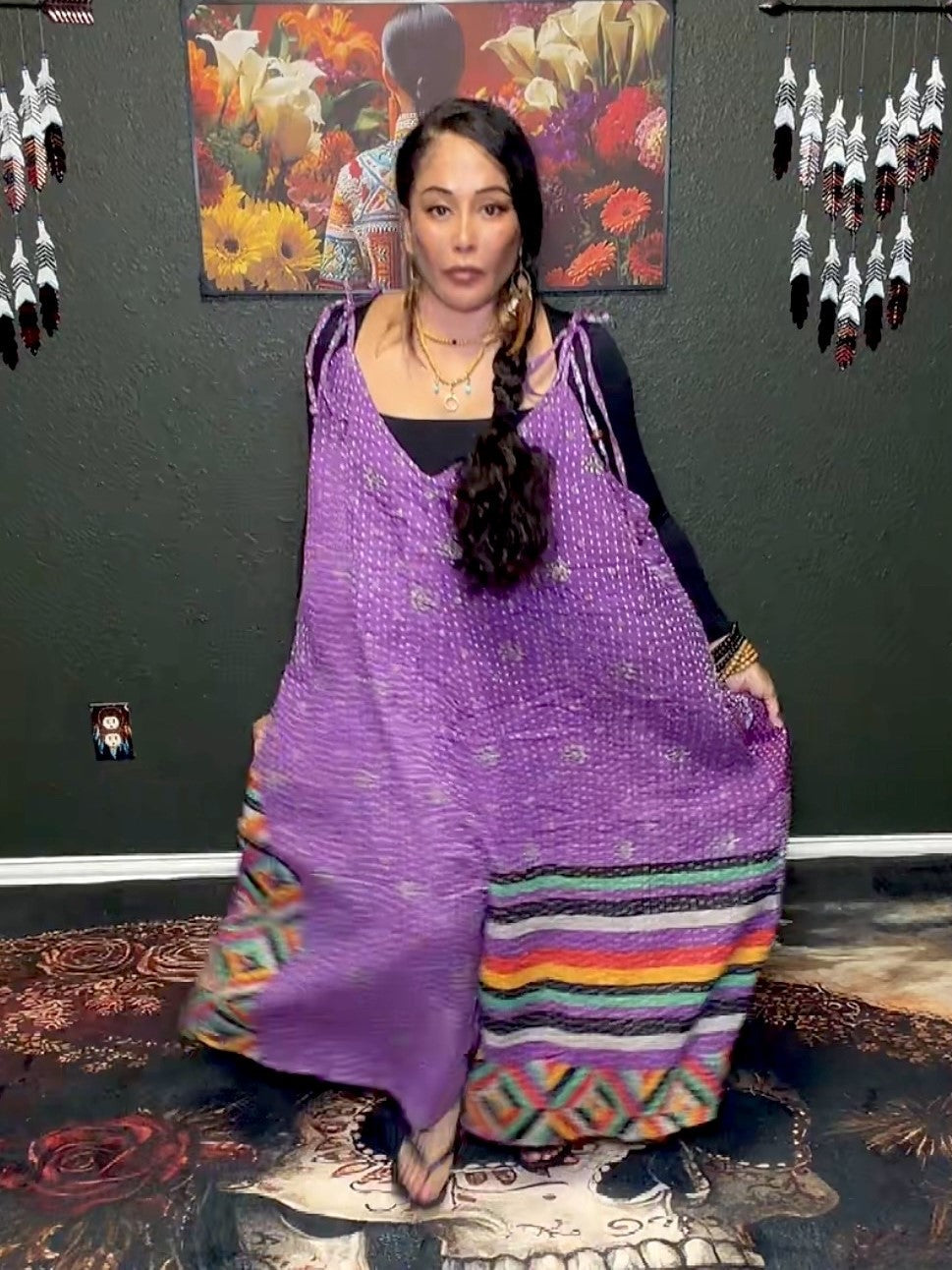 Sacred Journey Kantha Jumpsuit