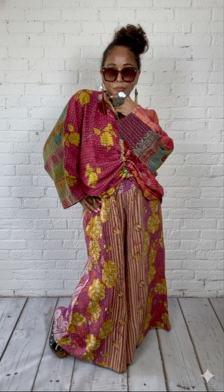 Oversized Sunrise Hana Butterfly Top